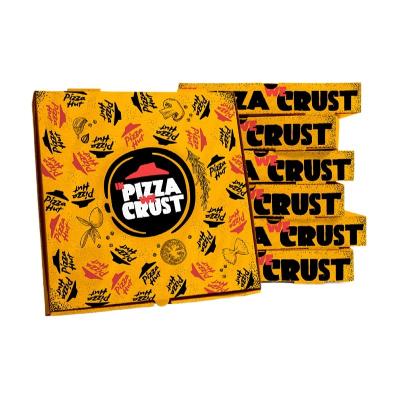 China Disposable Custom Logo Square pizza box pizza boxes wholesale pizza cartons for sale