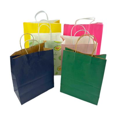 China Recycled Materials Free Design  Kraft Paper Bags ,Paper Shopping Bag With Logo,Paper Kraft Bag Custom Paper Bags With Handle for sale