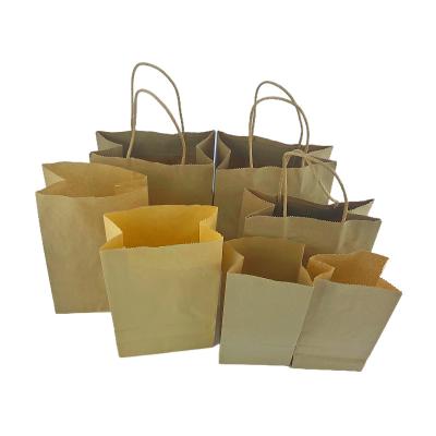 China Recycled Materials Food Grade Custom Sandwich Hot Dog Packaging Brown or White Kraft Paper Bag for sale