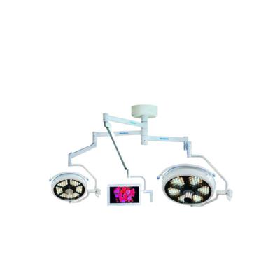 China BT-LED700500B-TV Medical Metal LED Double Head Operating Lamp With Camera Ceiling Led OT Theater Surgical Cold Lights Price for sale