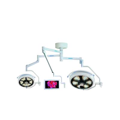 China BT-LED700500B-TV Medical Metal LED Ceiling Double Head Operating Lamp With Camera Ceiling Led OT Surgical Theater Lights Price for sale