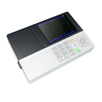 China Portable Metal 3 Channel ECG / EKG Machine Price BT-ECG30E For Portable Electrocardiograph ECG Machine for sale