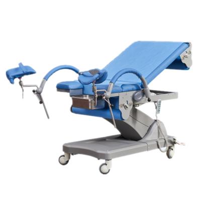 China BT-GC011 CE/ISO Metal Hospital Examination Table Chair Electric Adjustable Bed Gynecological Examination Surgical Chair Price for sale