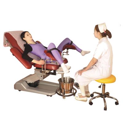 China BT-GC003 metal motorized examination patient beds hospital medical clinic furniture chair gynecological tables for sale