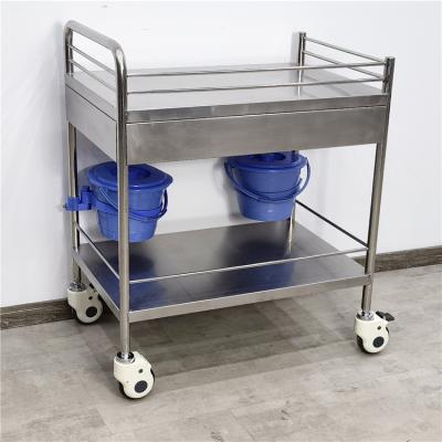 China BT-SIT023 Cheap Medical Hospital Treatment Trolley Price Inpatient Trolley Treatment Trolley, Instrument Trolley With Casters for sale