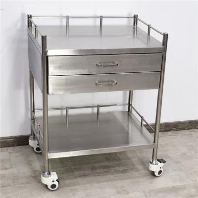 China BT-SIT022 Cheap Medical Hospital Treatment Trolley Price Inpatient Trolley Treatment Trolley, Instrument Trolley With Casters for sale