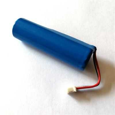 China Toys 18650 Li-ion 3.6v 2.5Ah lithium 3.7v 2500mAh rechargeable battery with BMS and wires for sale