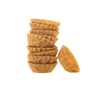 China Wholesale Normal Tasty Crispy Ice Cream Mini Waffle Cone Cup for sale