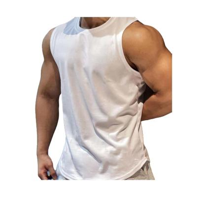 China Maillot factory direct wholesale custom made summer pure color absorb sweat ventilate sport men's vest for sale