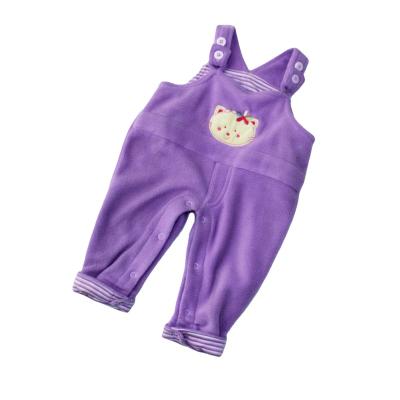 China Cozy Factory Directly Supply Children's Wear Fleece Baby Suspender Pants for sale