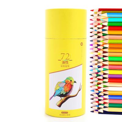 China office & Hand-painted School Pencil Supplies Painting Kindergarten Stationery 72 Color Pencil 48 Color Pencil Water Soluble Reading Brush for sale