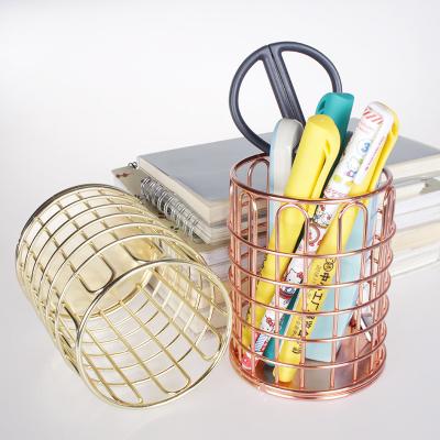 China Factory Price Popular Wholesale Custom Pen Holder Container Desktop Pen Holder for sale