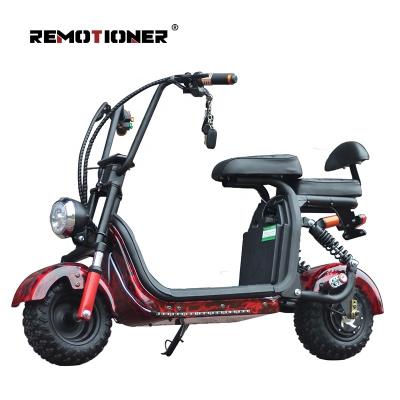 China Electric Motorcycle Useful Long Range Two Fat Wheels, 1000w 48v Powerful Motor Variable Battery CITYCOCO With LCD Display for sale