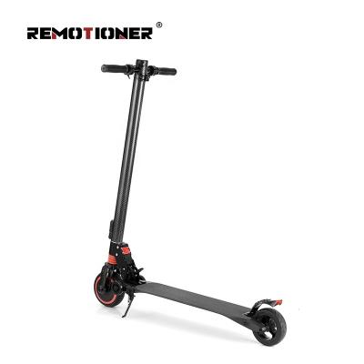 China Aluminum alloy + carbon steel scooter S8 2022 NEW 250w motor, 6.5 inch tire adult fast foldable electric scooters with LCD display for sale