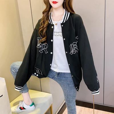 China Autumn Breathable Letters Embroidered Original SuFeng Baseball Jacket Men And Women Lovers Jacket Long Sleeve Coat for sale