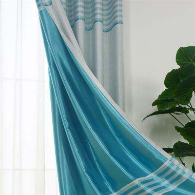 China Solid color unique products to buy 2022 direct wholesale cheap new design shaded blackout curtains for home for sale