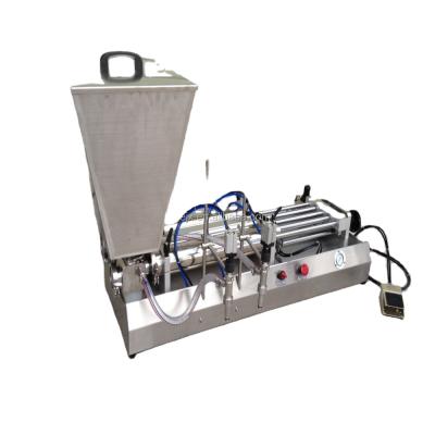 China Chinese Beverage Products Semi Automatic High Speed ​​Single Head Pneumatic Honey Paste Filling Machine for sale