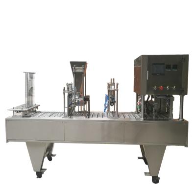 China Automatic food auger BG60-4 coffee powder filling sealing machine for k cup for sale