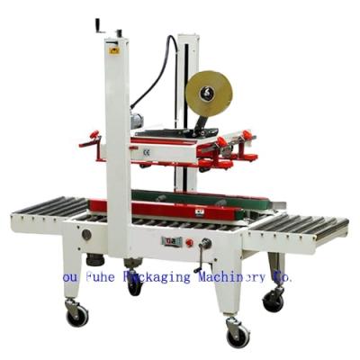 China FXJ-5050 Automatic Food Flaps Folding Sealer Machine Strip Sealing Machine For Carton for sale