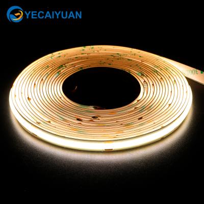 China LANDSCAPE 2021 New Develop10w/m 4000k 384leds/m Dc12v 8mm Cob Led Strip Economic Durable Flexible Cob for sale