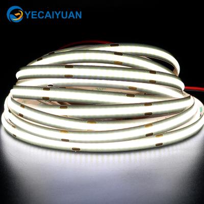 China LANDSCAPE CE Cob Led Strip Ip20waterproof 5m Per Roll Cob 6000K Pure White Digital Light Strip for sale