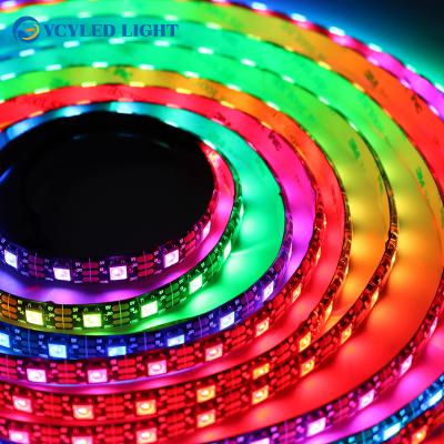 China Custom High Quality Hot Selling Waterproof Hotel/10m 2021 Indoor IP65 Control RGB LED Strip Lights 5V 12V 60 LEDs for sale