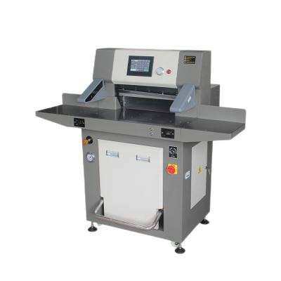 China Building Material Shops Programmable Automatic Hydraulic Heavy Duty Paper Cutting Machine Cutting 530RT Thickness 10 Cm en venta