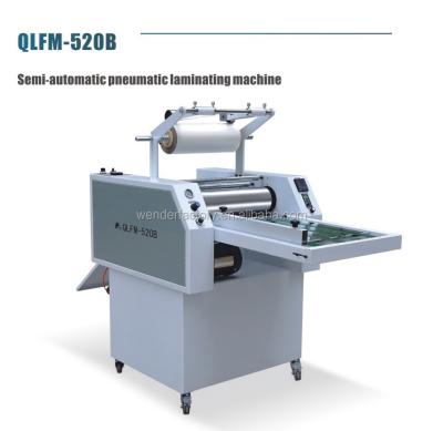 China (QLFM-520B) Double Sides Film Hydraulic Hot Roll Laminator With Fast Speed ​​(QLFM-520B) for sale