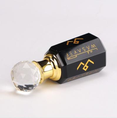 China Luxury Crystal Wholesale Perfume Glass Bottle Perfume Essence Oud Glass Bottle for sale