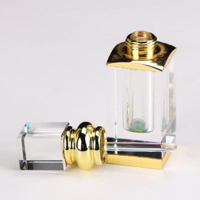 China Crystal China manufacturer sale oil bottle perfume glass bottle essence glass bottle for sale