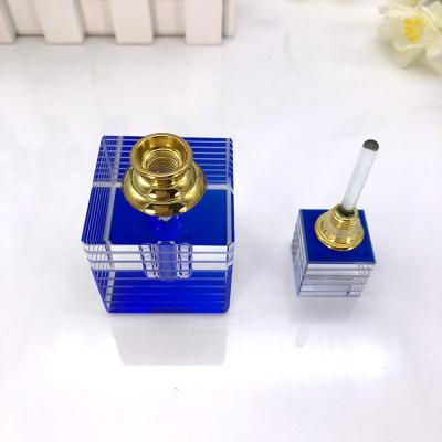 China Crystal Manufacturer Sale Perfume Glass Bottle Empty Glass Bottles Essence Oud Bottle for sale