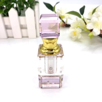 China Crystal Superior Quality Mini Perfume Bottle Glass Bottle Essence Oud Luxury Bottle for sale