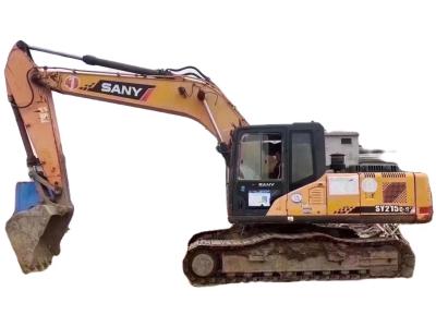 China 5 Ton Used Sany Double Excavator 215-9 Kipplaster zu verkaufen