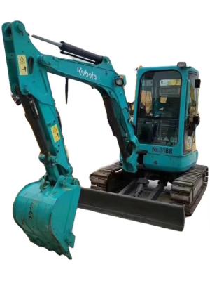 中国 クボタ KX 155 最大掘削深さ2989mmの 0.1m3 バケット容量の掘削機 販売のため