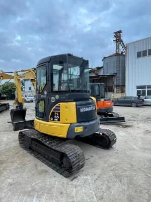 China KOMATSU 55MR-2 Excavator With 3020mm Vertical Depth 28500W Engine Power 5500kg Weight zu verkaufen