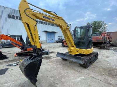 China 5500kg KOMATSU 55MR-2 28500W Crawler Excavator With 2550mm Full Height zu verkaufen