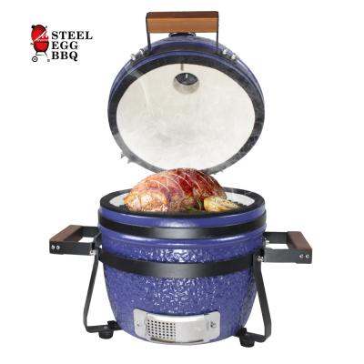 China Ceramic style adjustable grill kamado oven tandoor clay smoker bbq size SEB KAMADO portable horno komodo smoker for sale