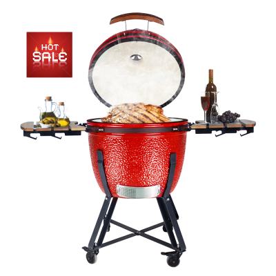 China Adjustable Size SEB KAMADO/BARBECUE STEE EGGS 23.5 Inch Outdoor Ceramic Charcoal BBQ BBQ Grill/Barbecue Kamado for sale