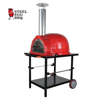 China Classic SEB Dome Pizza Oven Italy 26 Inch Charcoal Baking Oven for sale