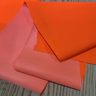 China PU PVC Waterproof Coated Fabric , 48'' Polyester Lining Material Artificial Leather for sale