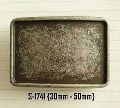 China Gold Anti Brass Iron Belt Buckle 10mm-40mm Thickness AZO approval for sale