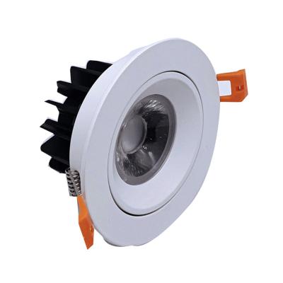 China Modern Wholesale Adjustable Aluminum Alloy Hotel Indoor Recessed Mounted Led Spotlights for sale