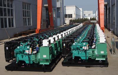 China 80 Sets open type 80KW diesel genset exported to Dubai for sale