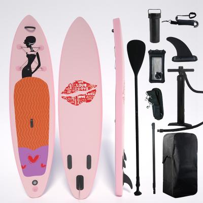 China 2022 YOJA/OEM SIP Unisex Hot Selling Cartoon Design Inflatable Stand Up Paddle Board for sale