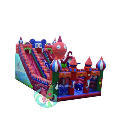 China Backyard Outdoor Playground Custom Inflatable Kids Slides Slide Inflatable Slide For Kids for sale