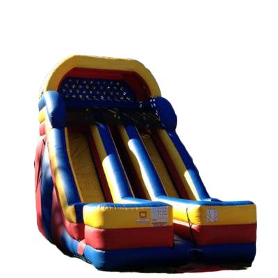 China PVC 6.5X4.2X5m Outdoor Inflatable Slides For Swimming Pool For Adult And Kids Customize Logo High Quality Good Price for sale