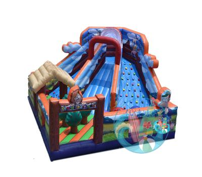 China Home Used Or Business Outdoor Used Inflatable Amusement Playground Amusement City For Sale for sale