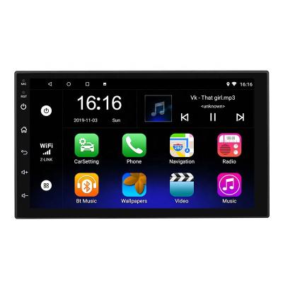 China Universal Dual Din Digital 45W Gps Car Radio Touch Screen GPS Android Auto Head Unit 7inch 2din Wifi Gps With Dvd for sale