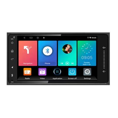 중국 Top 7 Inch Subwoofer Android 10 System Game Music Automotive Touch Screen For Toyota Gps Android Navigator Double Din Autoestereo 판매용