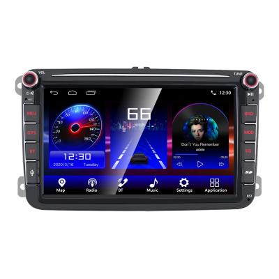 Chine Universal 8 Inch Android Radio Touch Screen Car Dvd GPS Gps Navigation Dual Din For VW Magotan à vendre